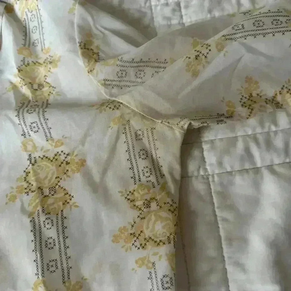 Floral western long sleeve shirt button up romantic coquette women's - Picture 6 of 8